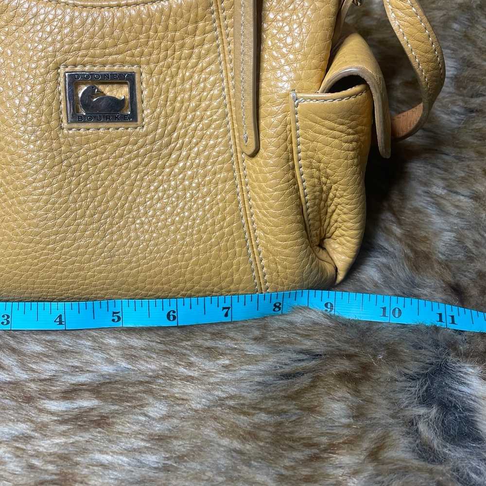 Dooney & Bourke MINI Crossbody Bag  Pebbled Leath… - image 11