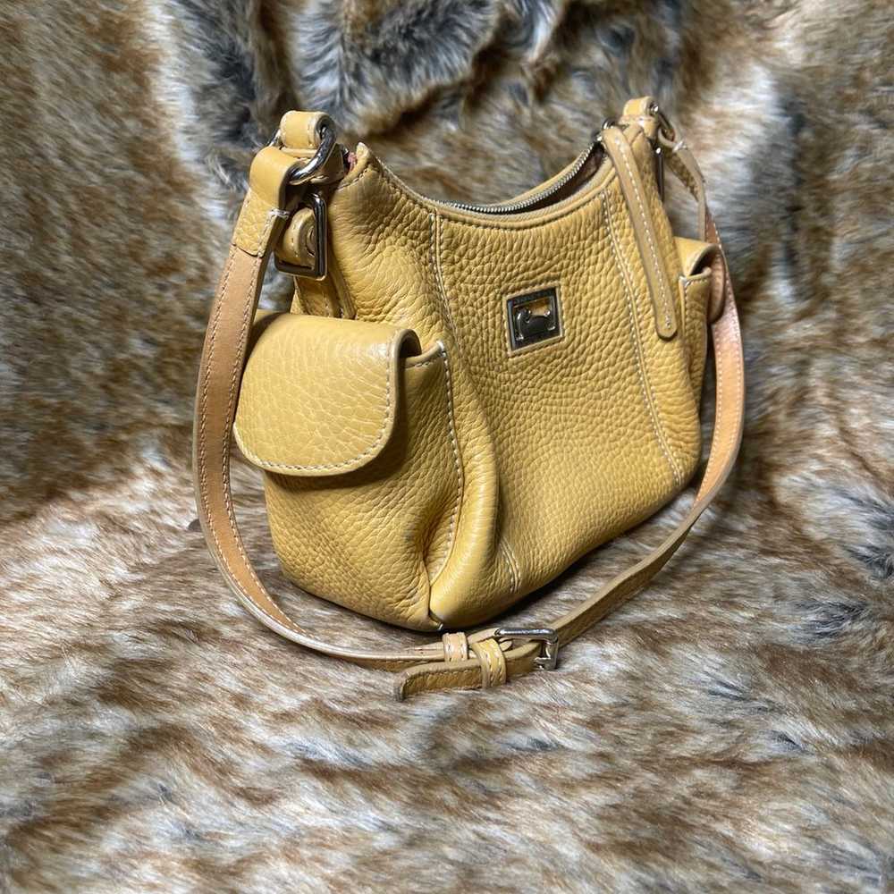 Dooney & Bourke MINI Crossbody Bag  Pebbled Leath… - image 5