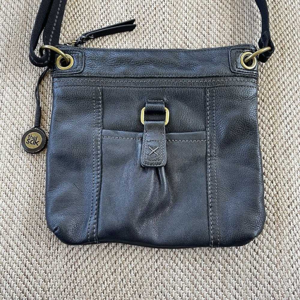 The Sak Pebbled Leather Crossbody Adjustable Shou… - image 2