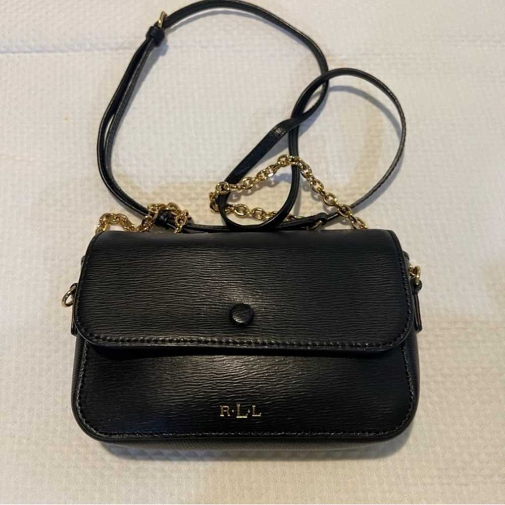 RALPH LAUREN Black Newbury Tech Mini Crossbody by… - image 9