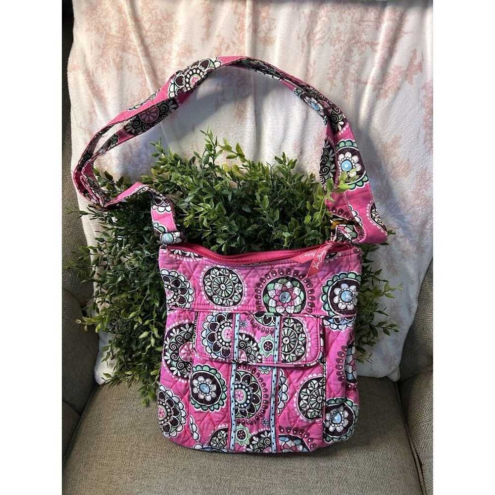 Vera Bradley Pink Cupcake Crossbody Bag Purse - image 1