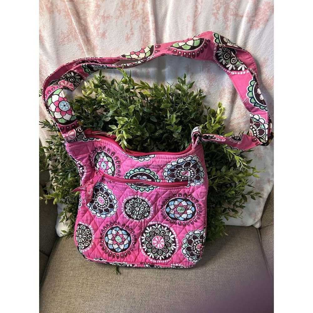 Vera Bradley Pink Cupcake Crossbody Bag Purse - image 2