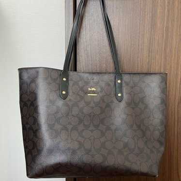 Coach Dark Brown Shoulder Bag - image 1