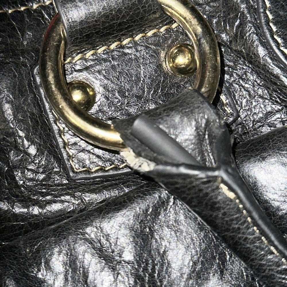 Adorable Black Leather Barr + Barr Vintage Purse - image 9