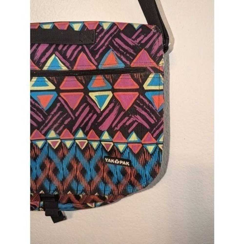 Vintage YAK PAK Messenger Bag Travel Book Shoulde… - image 3