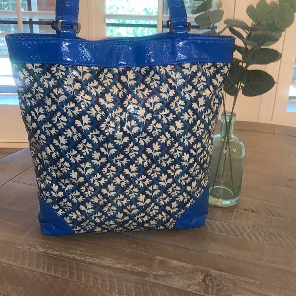 Pre- loved- vintage Vera Bradley Frill tote - image 2