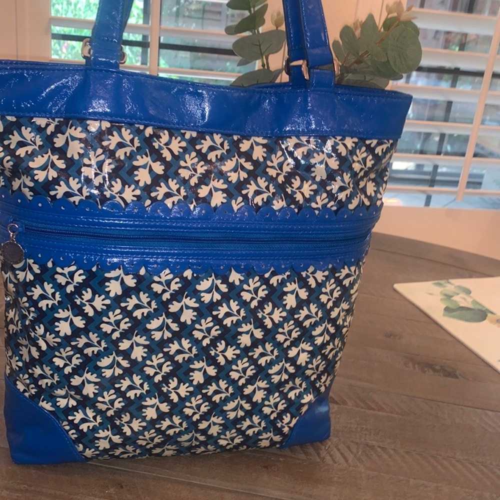 Pre- loved- vintage Vera Bradley Frill tote - image 7