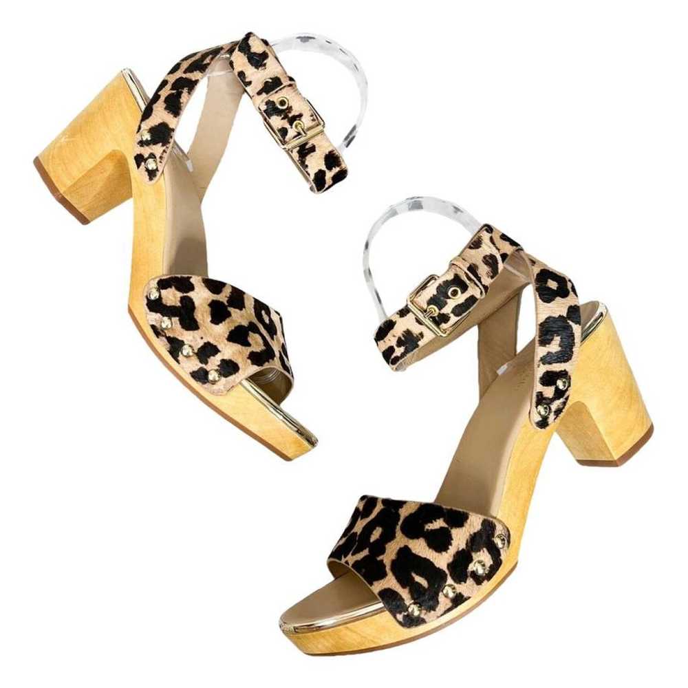 Kate Spade Pony-style calfskin sandal - image 1