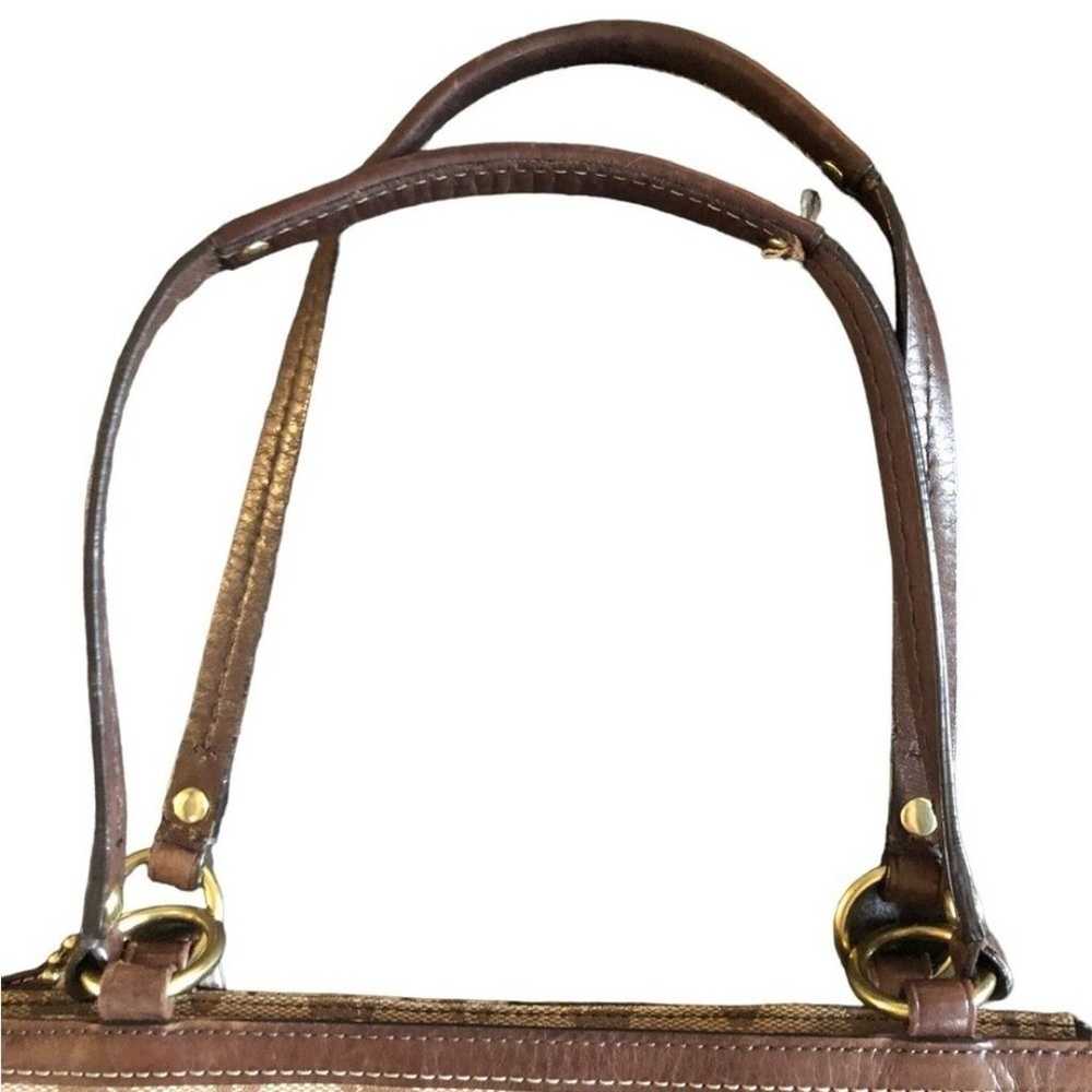 Coach Signature Coated Heritage 12358 Stripe Tote… - image 9