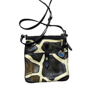 Dooney & Bourke Letter Carrier  Handbag Giraffe P… - image 1