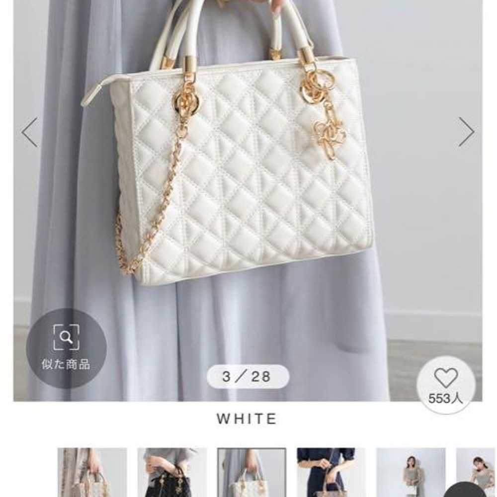 RANDA 2WAY Quilted Midi Bag - image 5