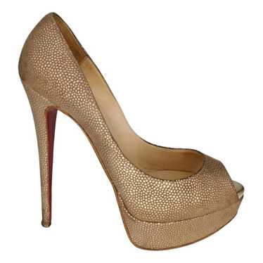 Christian Louboutin Lady Peep heels