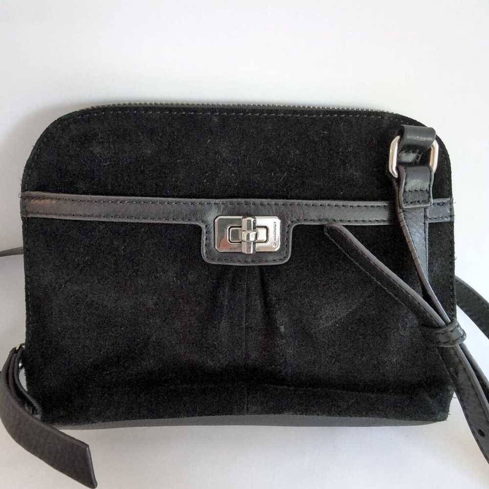 Vintage B Makowsky leather handbag black - image 1