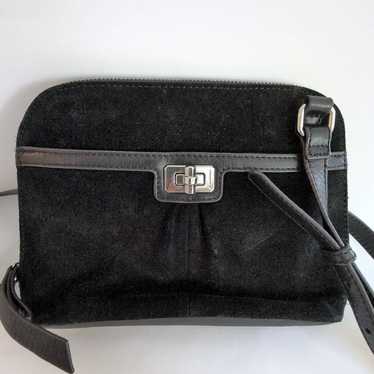 Vintage B Makowsky leather handbag black - image 1