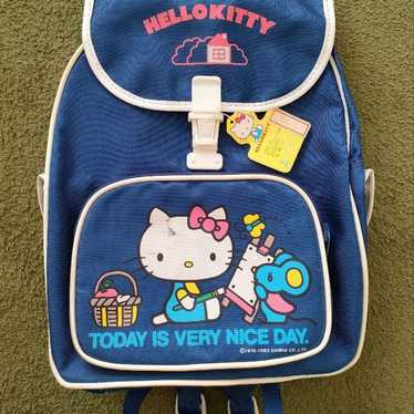 Hello Kitty Backpack Retro Unused Sanrio Vintage I