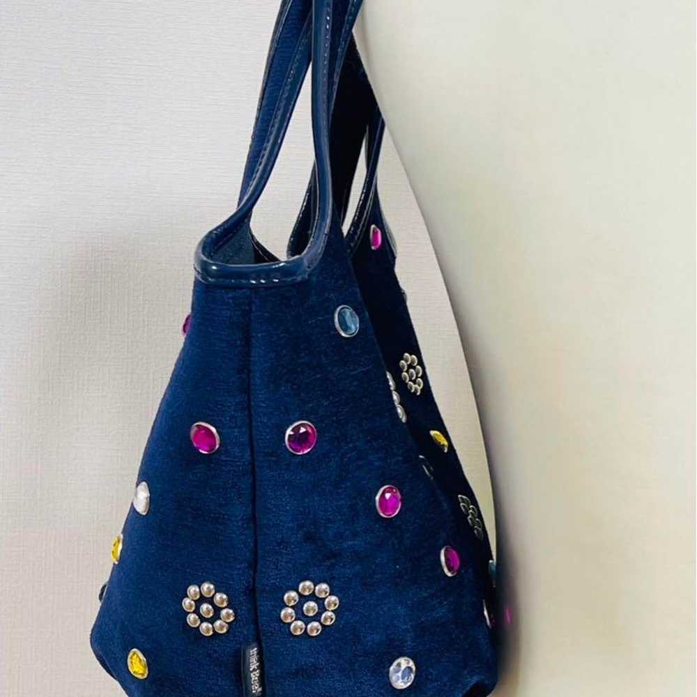 Think Bee! Navy Handbag Tote Bag - Excellent Cond… - image 2