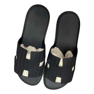 Hermès Izmir leather sandals - image 1