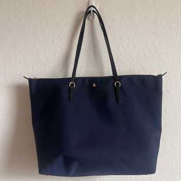 Lauren Ralph Lauren Navy Tote