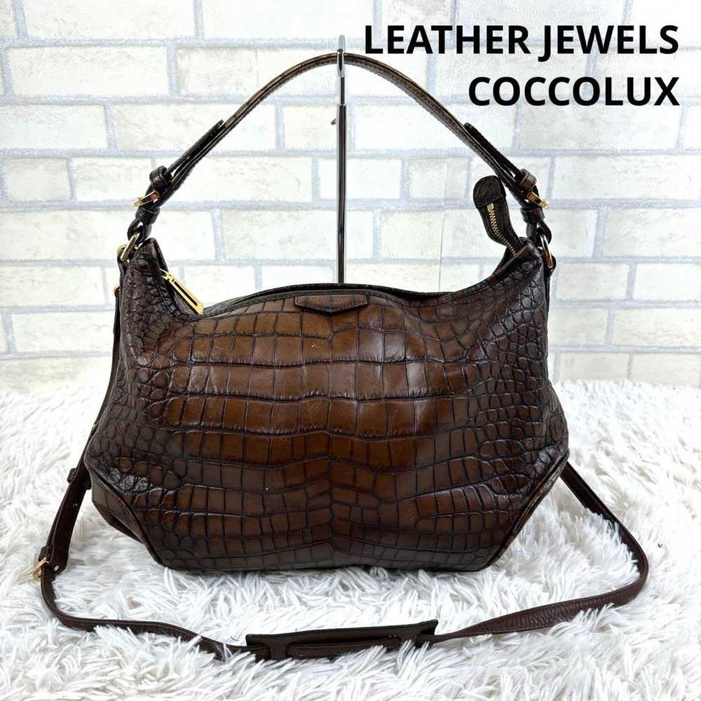 LEATHER JEWELS COCCOLUX Shoulder Bag 2WAY Bag - image 1