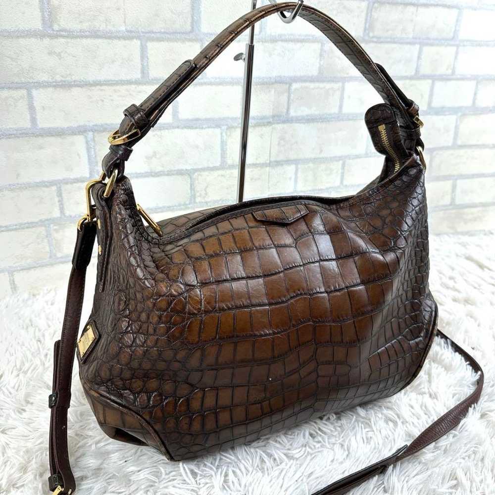 LEATHER JEWELS COCCOLUX Shoulder Bag 2WAY Bag - image 2