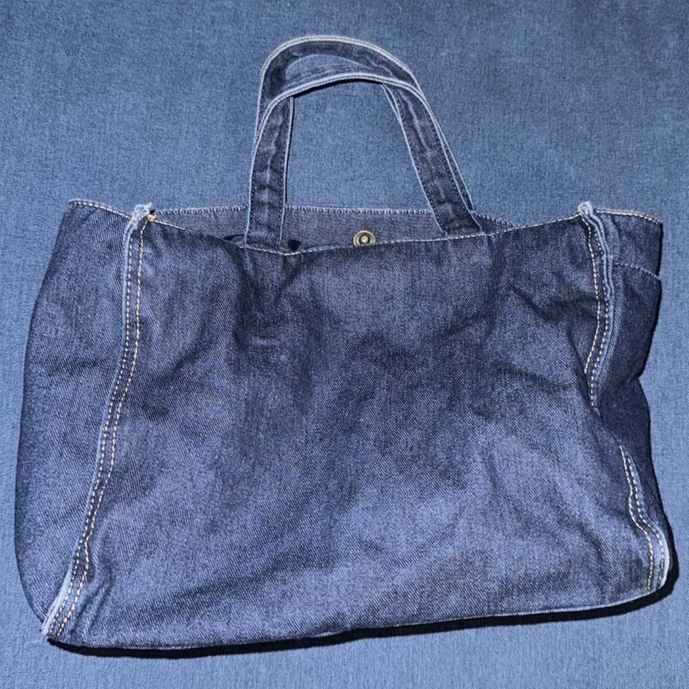 vintage Tommy Hilfiger denim tote bag - image 3