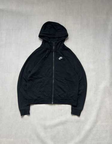 Nike × Streetwear Hoodie Nike small logo zipped bl