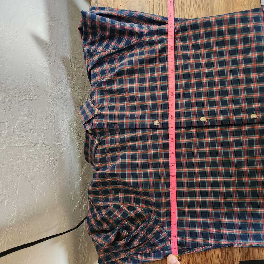 Mizzen+Main Mizzen + Main Men's M Red/Blue Plaid … - image 4