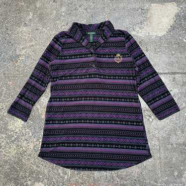 トップス 90s Polo by Ralph Lauren native fleece Vtg 90s POLO Ralph Lauren Superman USA Fleece - Sport Ski