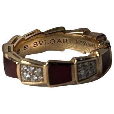 Bvlgari Serpenti Viper pink gold ring - image 1