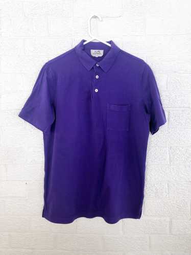 Hermes Hermes H Logo Cotton Polo