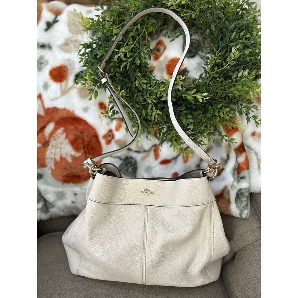 COACH Off White Lexi Shoulder Crossbody Bag Nice - image 1