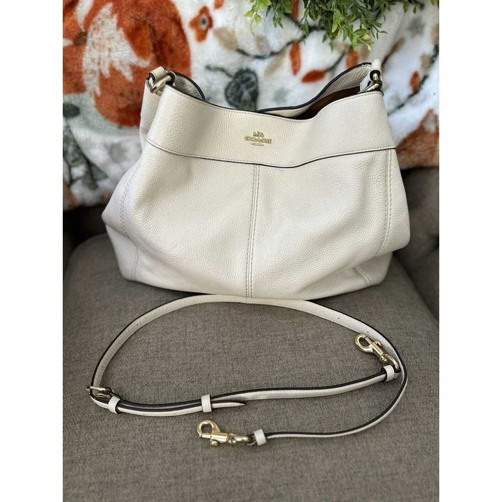 COACH Off White Lexi Shoulder Crossbody Bag Nice - image 3