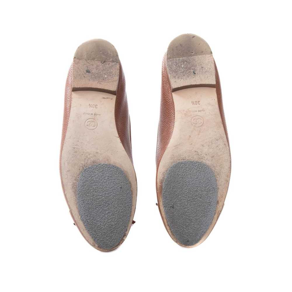 Chanel Leather ballet flats - image 5