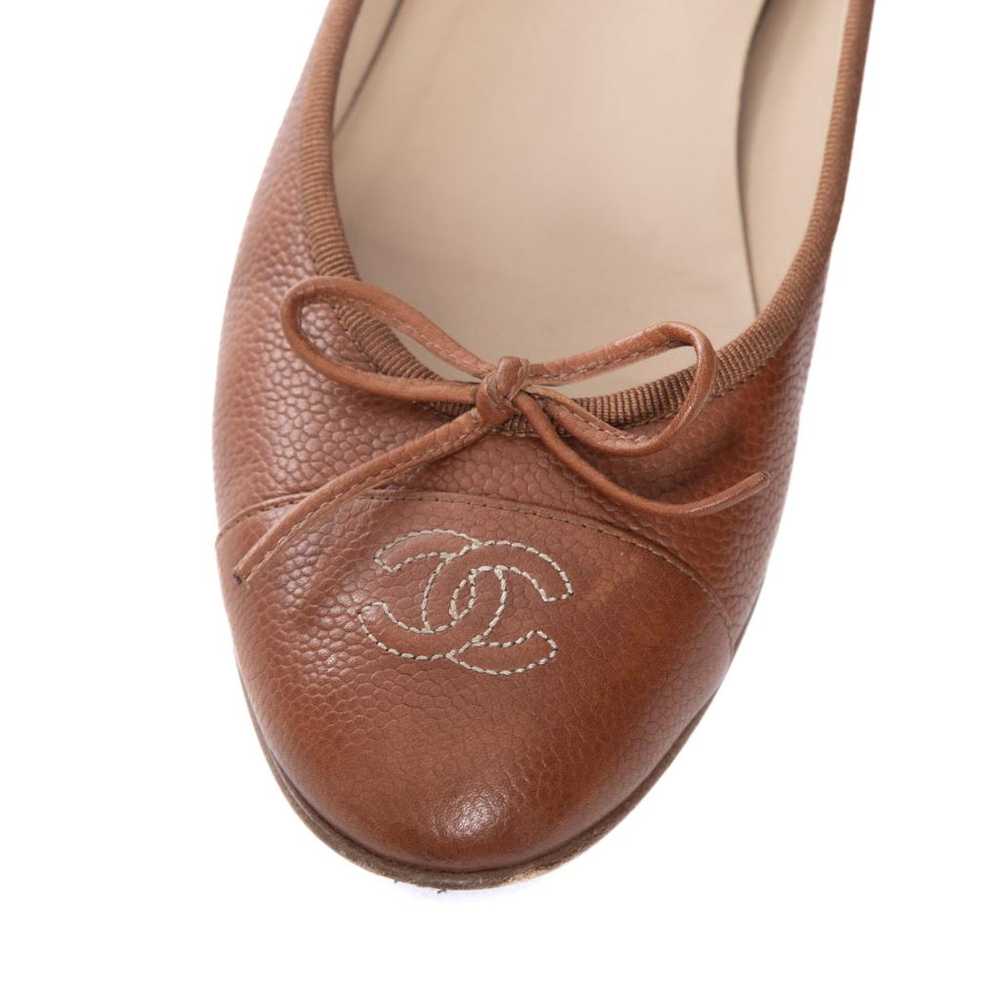 Chanel Leather ballet flats - image 6