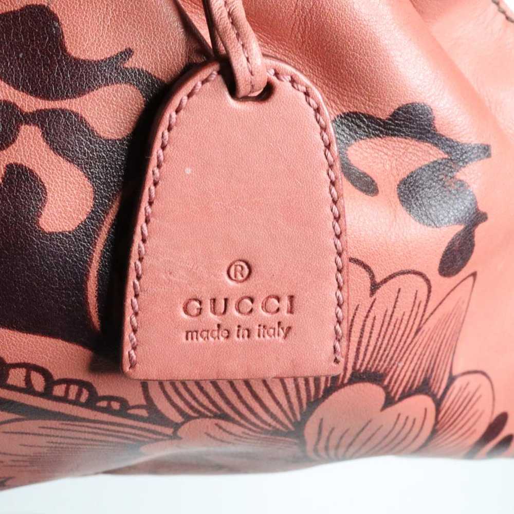 Gucci Bamboo leather handbag - image 7