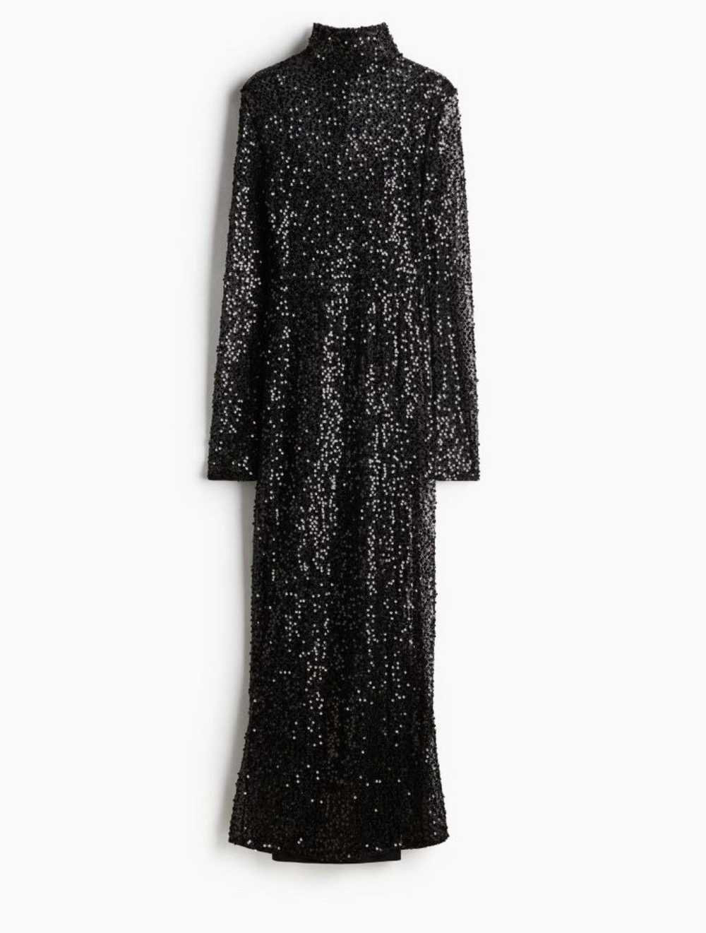 H&M H&M sequin met dress size large - image 5