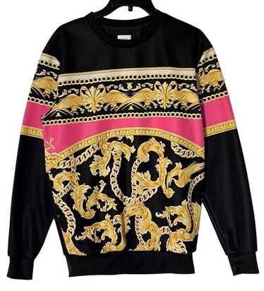 Zara Zara Versace Print Gold Chain Baroque Sweatsh