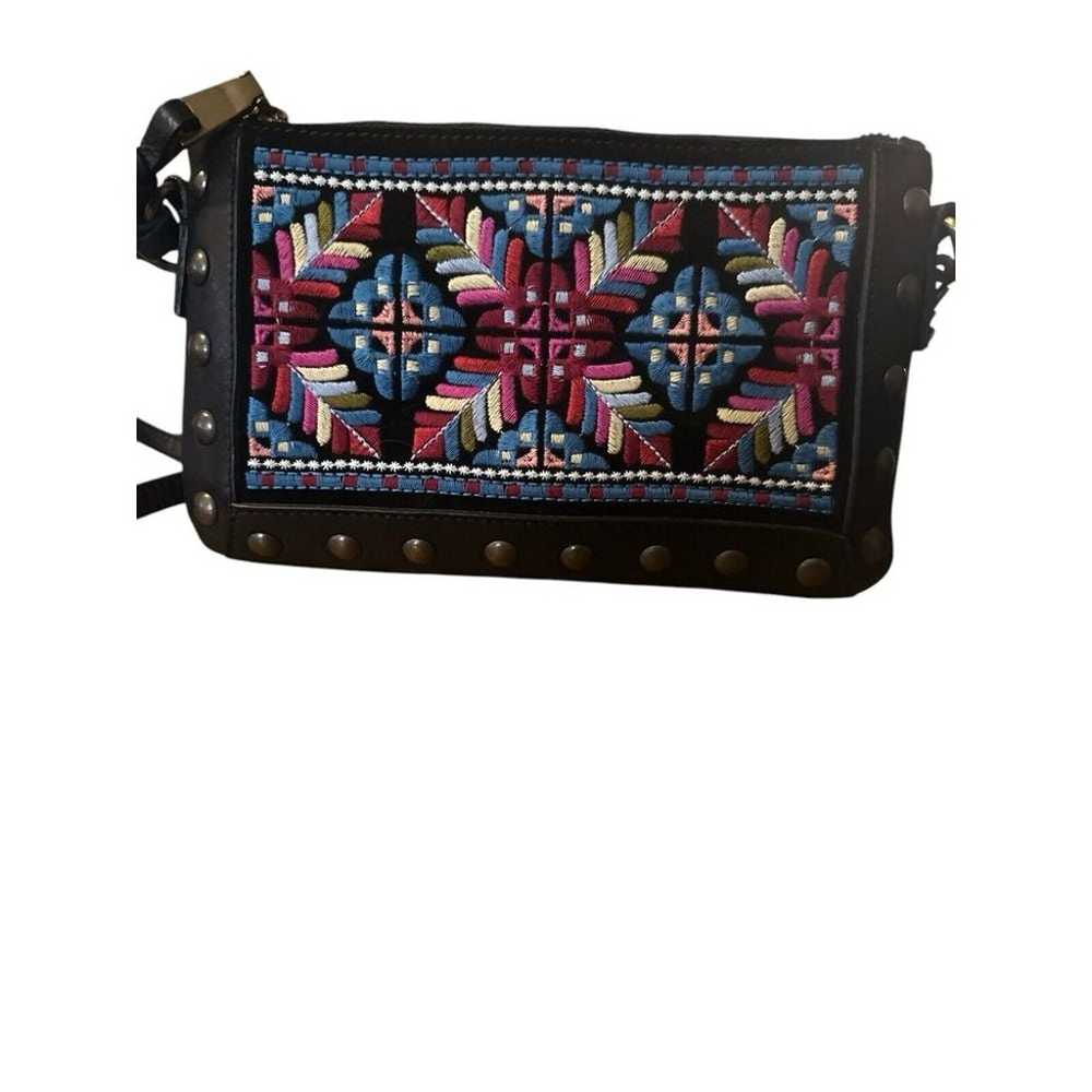 Johnny Was Crossbody Embroidered Purse Bag Tote S… - image 1