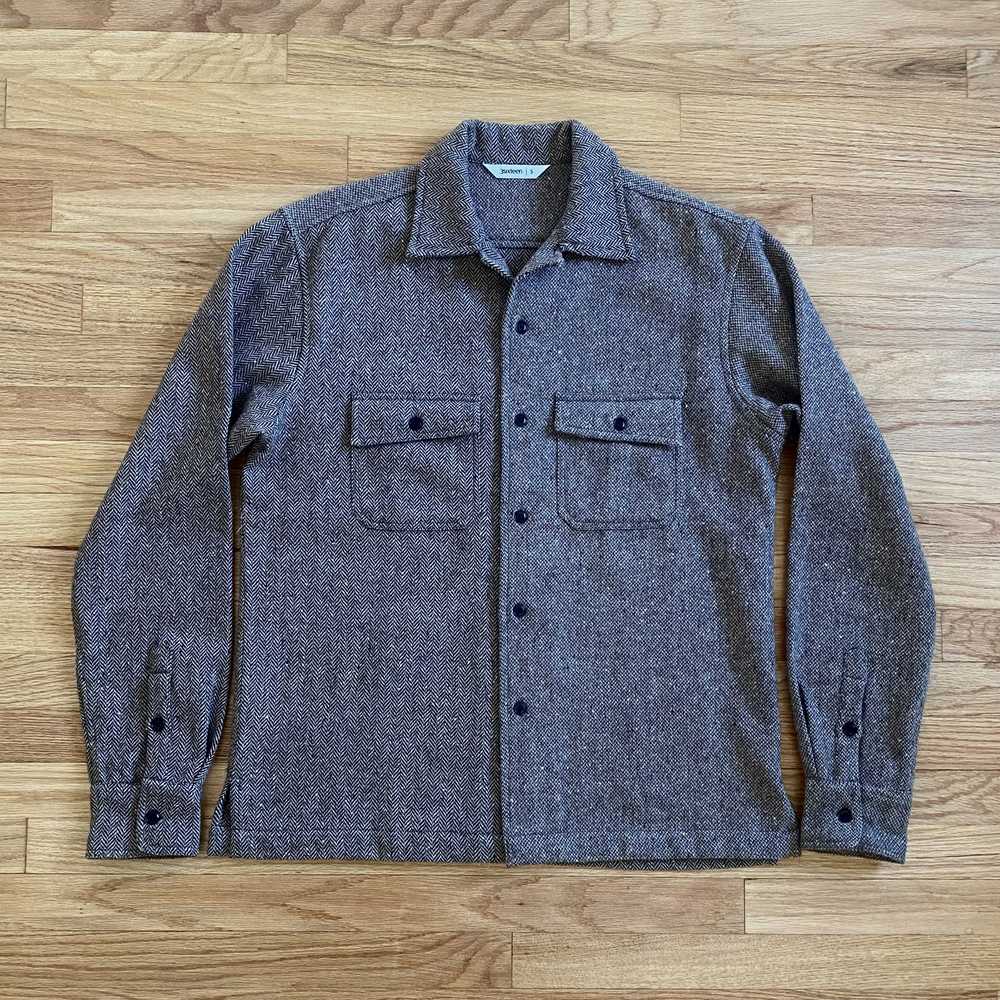 3sixteen 3sixteen Camp Shirt Wool Tweed HBT - image 2