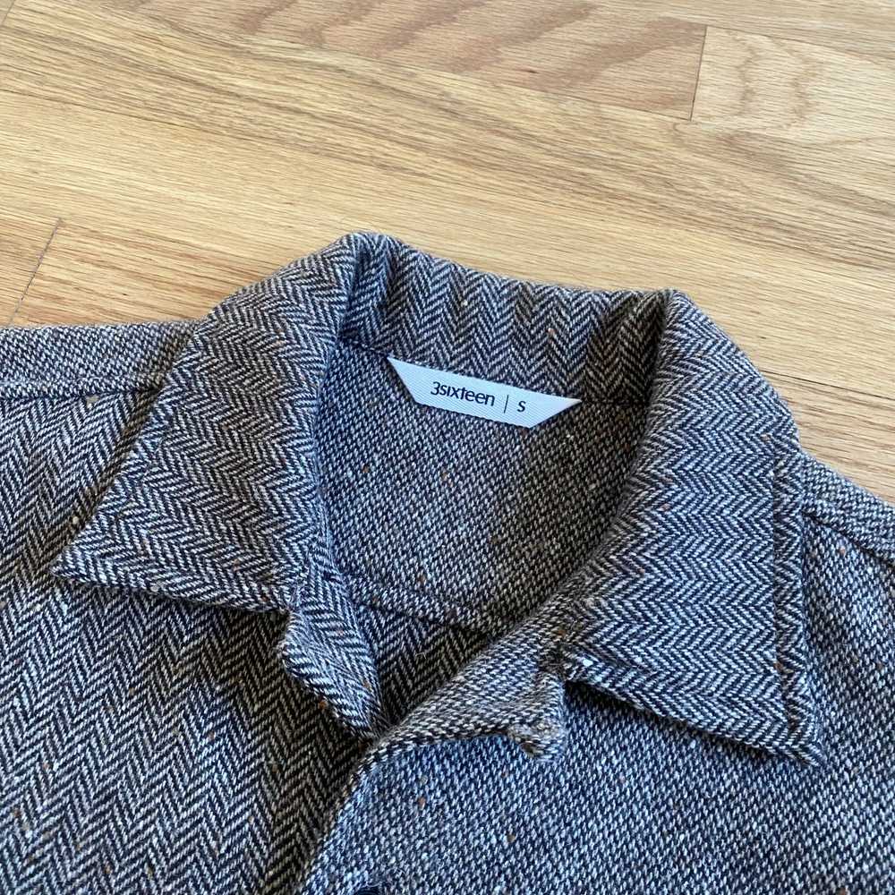 3sixteen 3sixteen Camp Shirt Wool Tweed HBT - image 6