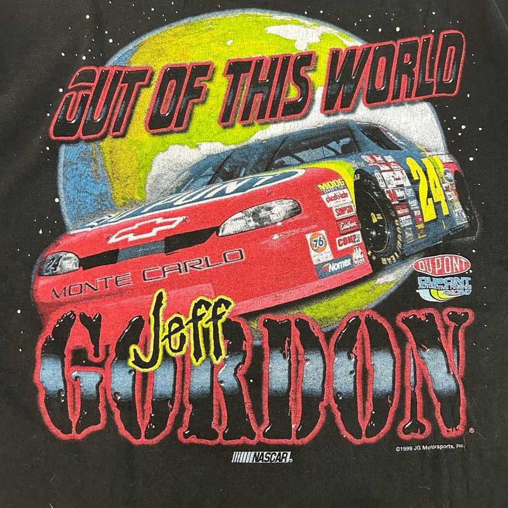 NASCAR × Vintage VTG 90s Jeff Gordon Nascar Racin… - image 4