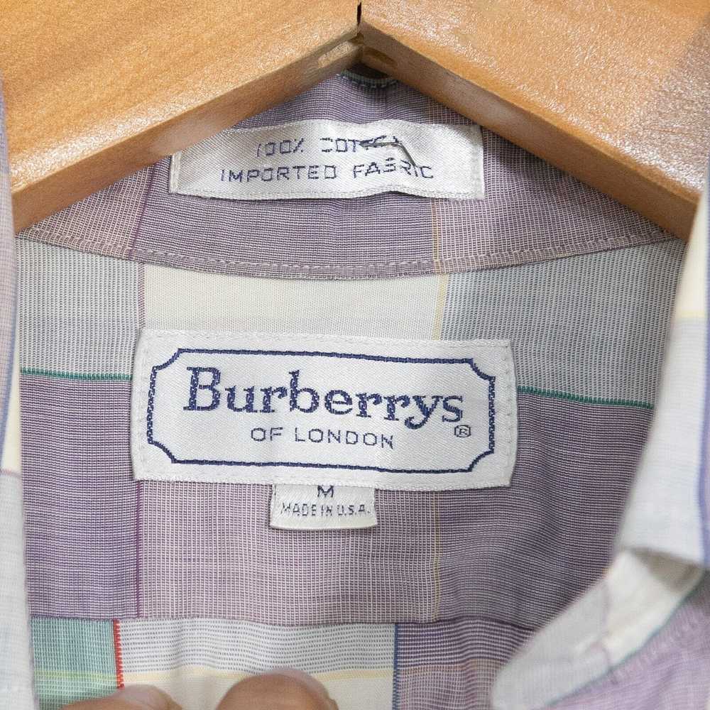 Burberry × Vintage Vintage Burberrys Button Up Gi… - image 6