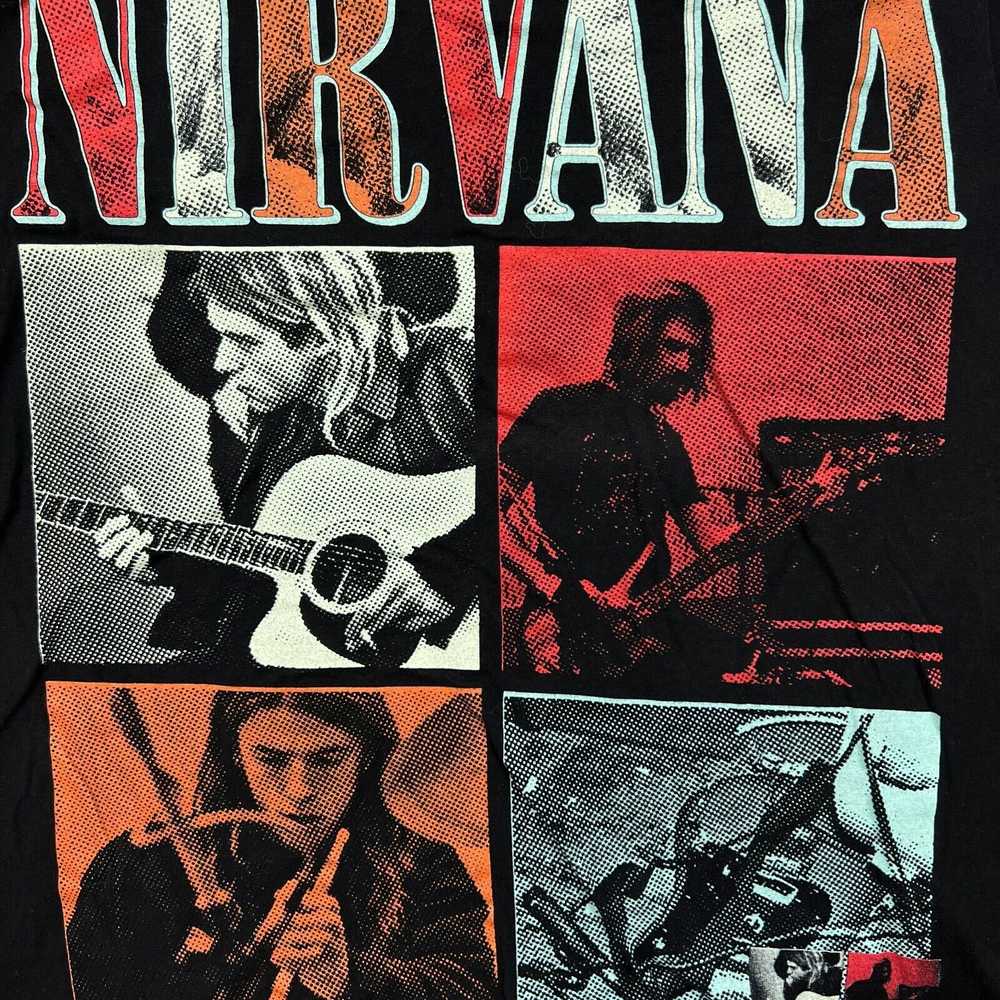 Band Tees × Nirvana × Vintage Vintage Nirvana Sma… - image 3