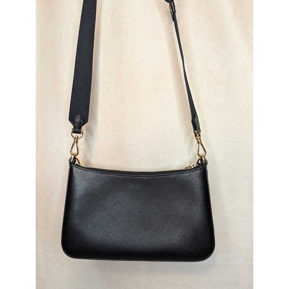 NWOT Kate Spade Black Duet Saffiano Leather Small… - image 2