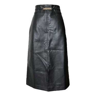 Ann Taylor Vegan leather mid-length skirt - image 1