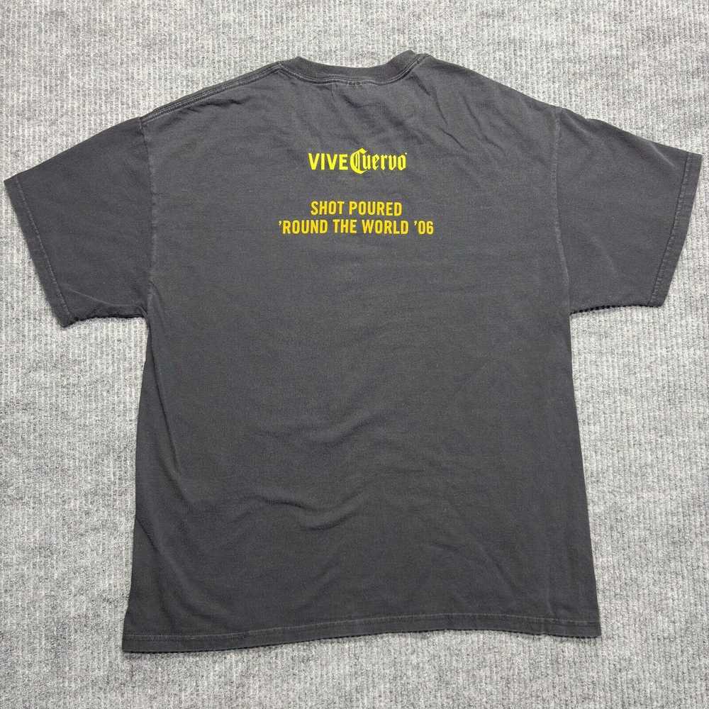 Hanes Jose Cuervo T-Shirt Mens XL Black 2006 Y2K … - image 3