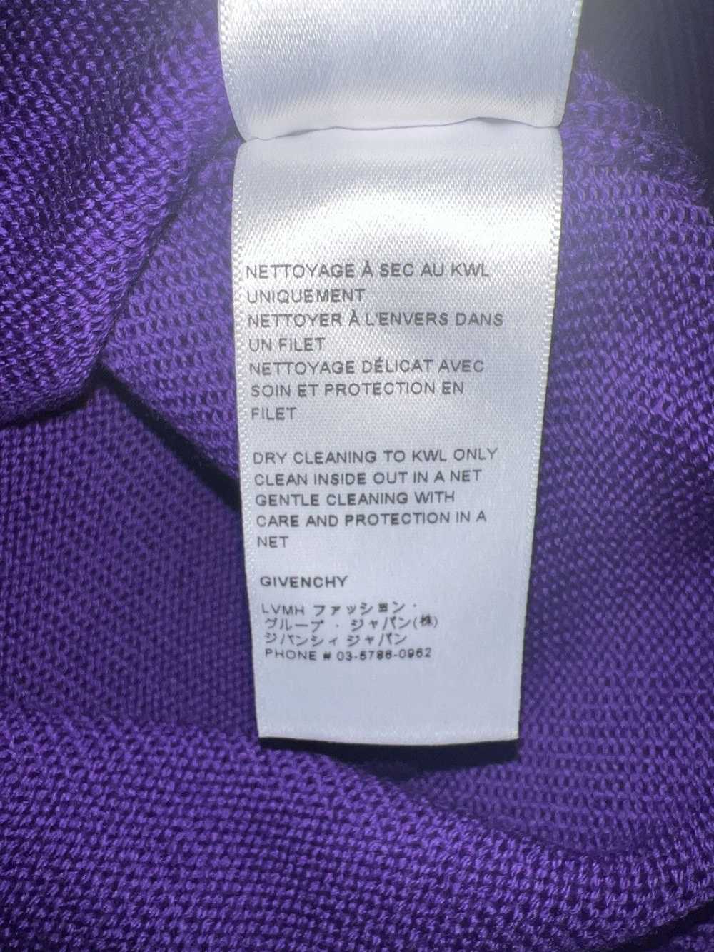 Givenchy Givenchy 4G Purple Sweater - image 10