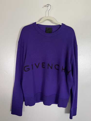 Givenchy Givenchy 4G Purple Sweater