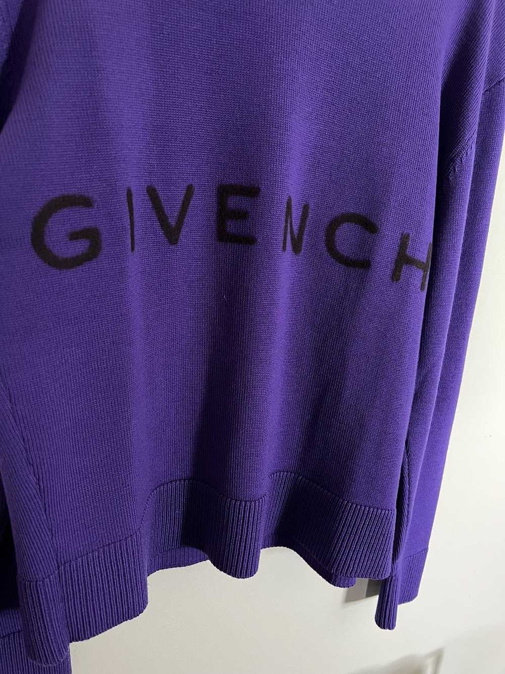 Givenchy Givenchy 4G Purple Sweater - image 4