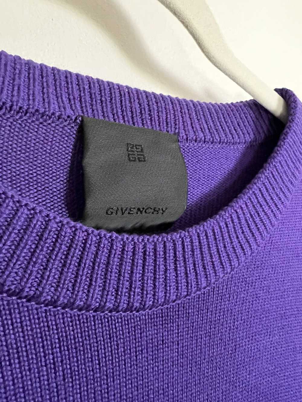 Givenchy Givenchy 4G Purple Sweater - image 5